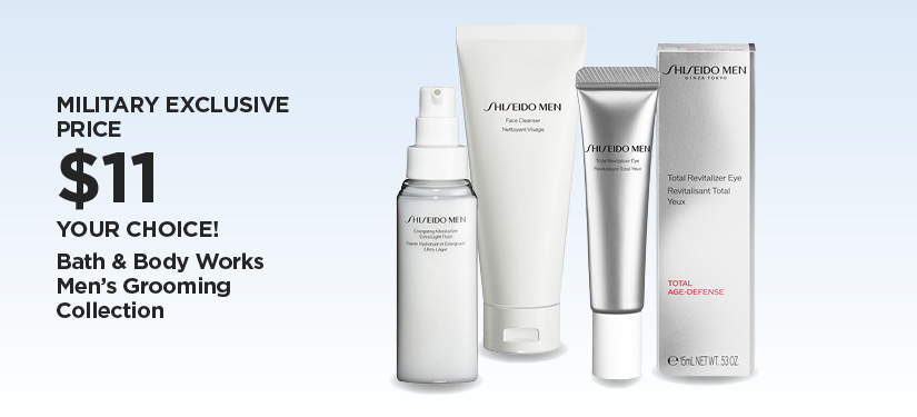 Military Exclusive Price $11 Your Choice! Bath & Body Works Men’s Grooming Collection